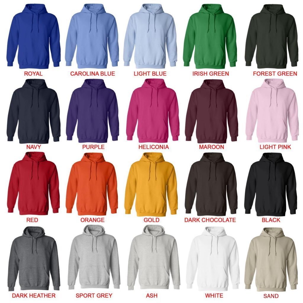 hoodie color chart - Studio Ghibli UK Store