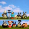 11pcs set Studio Ghibli Neighbor Figures Totoro Family Figurines Anime Toys Set Ornament Desk Garden Dolls - Studio Ghibli UK Store