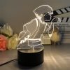 3D Led Lamp Spirited Away No Face Man Totoro Action Figure Nightlight Cute Room Decor Light 1 - Studio Ghibli UK Store