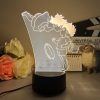 3D Led Lamp Spirited Away No Face Man Totoro Action Figure Nightlight Cute Room Decor Light 3 - Studio Ghibli UK Store