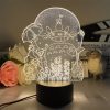 3D Led Lamp Spirited Away No Face Man Totoro Action Figure Nightlight Cute Room Decor Light 4 - Studio Ghibli UK Store
