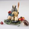 Anime Miyazaki Hayao My Neighbor Totoro with Umbrella Fried charcoal Figure Birthday gift Collectible Model ToyGarden 2 - Studio Ghibli UK Store