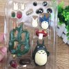 Anime Miyazaki Hayao My Neighbor Totoro with Umbrella Fried charcoal Figure Birthday gift Collectible Model ToyGarden 3 - Studio Ghibli UK Store