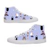 Ghibli Characrers Light Blue Converse Shoes - Studio Ghibli UK Store