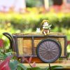 My Neighbor Totoro Studio Ghibli PVC Cat Action Figure Doll Anime Mei Fairy Dust Garden Resin 3 - Studio Ghibli UK Store