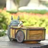 My Neighbor Totoro Studio Ghibli PVC Cat Action Figure Doll Anime Mei Fairy Dust Garden Resin 4 - Studio Ghibli UK Store