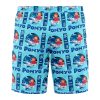 Sea Creatures Ponyo Studio Ghibli Hawaiian Shorts BACK Mockup - Studio Ghibli UK Store
