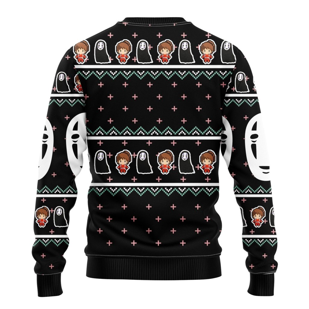 Studio Ghibli Spirited Away Amazing Ideas Ugly Christmas Sweater - Image 2