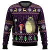 Studio Ghibli Totoro Rain Miyazaki men sweatshirt FRONT mockup - Studio Ghibli UK Store