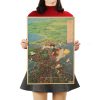 TIE LER Hayao Miyazaki Anime Movie Poster Cartoon Does Retro Nostalgia Kraft Paper Poster Cafe Bar 21 - Studio Ghibli UK Store