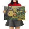 TIE LER Hayao Miyazaki Anime Movie Poster Cartoon Does Retro Nostalgia Kraft Paper Poster Cafe Bar 7 1 - Studio Ghibli UK Store