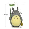 Totoro Japanese Anime 3 5 5cm Mini Tonari no Totoro with Lotus leaf Mini Cartoon Figures 3 - Studio Ghibli UK Store