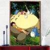 Totoro Studio Ghibli Anime on The Wall Art Posters and Prints Canvas Painting Wall Art Pictures 10 - Studio Ghibli UK Store