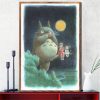 Totoro Studio Ghibli Anime on The Wall Art Posters and Prints Canvas Painting Wall Art Pictures 11 - Studio Ghibli UK Store