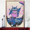 Totoro Studio Ghibli Anime on The Wall Art Posters and Prints Canvas Painting Wall Art Pictures 13 - Studio Ghibli UK Store