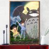 Totoro Studio Ghibli Anime on The Wall Art Posters and Prints Canvas Painting Wall Art Pictures 4 - Studio Ghibli UK Store