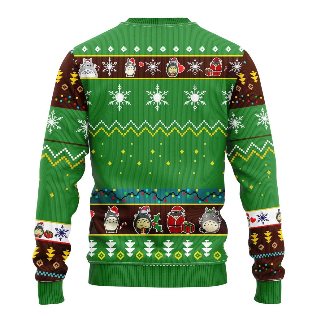 Studio Ghibli My Neighbor Totoro Noel Amazing Ideas Ugly Christmas Sweater - Image 2