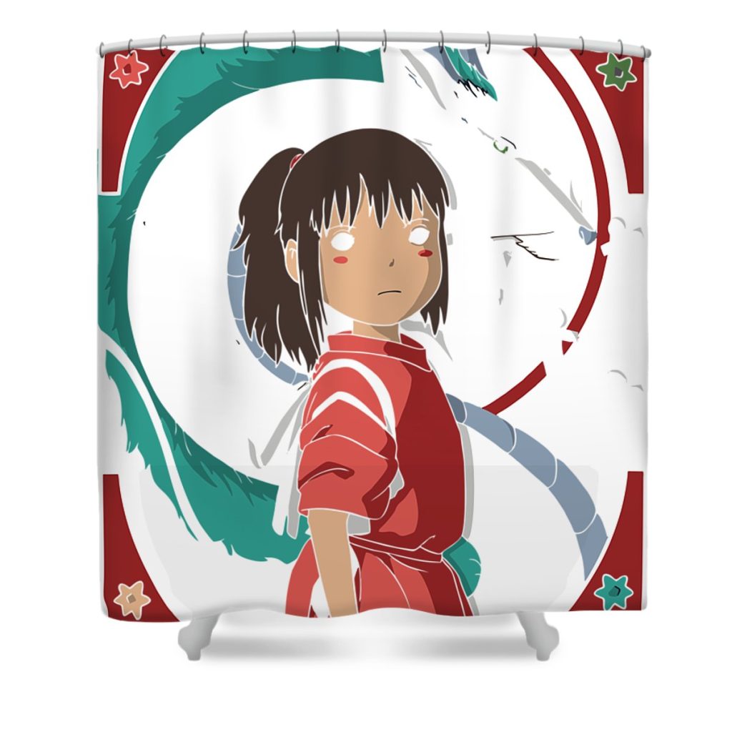 Ghibli Chihiro Shower Curtain