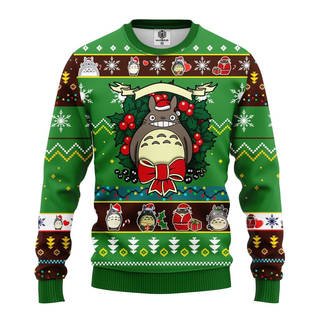 Studio Ghibli My Neighbor Totoro Noel Amazing Ideas Ugly Christmas Sweater