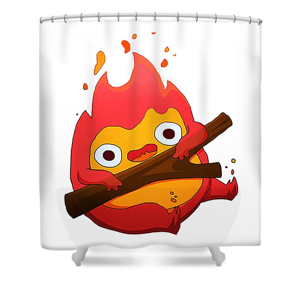 Best Ghibli Howls Moving Castle Anime Shower Curtain