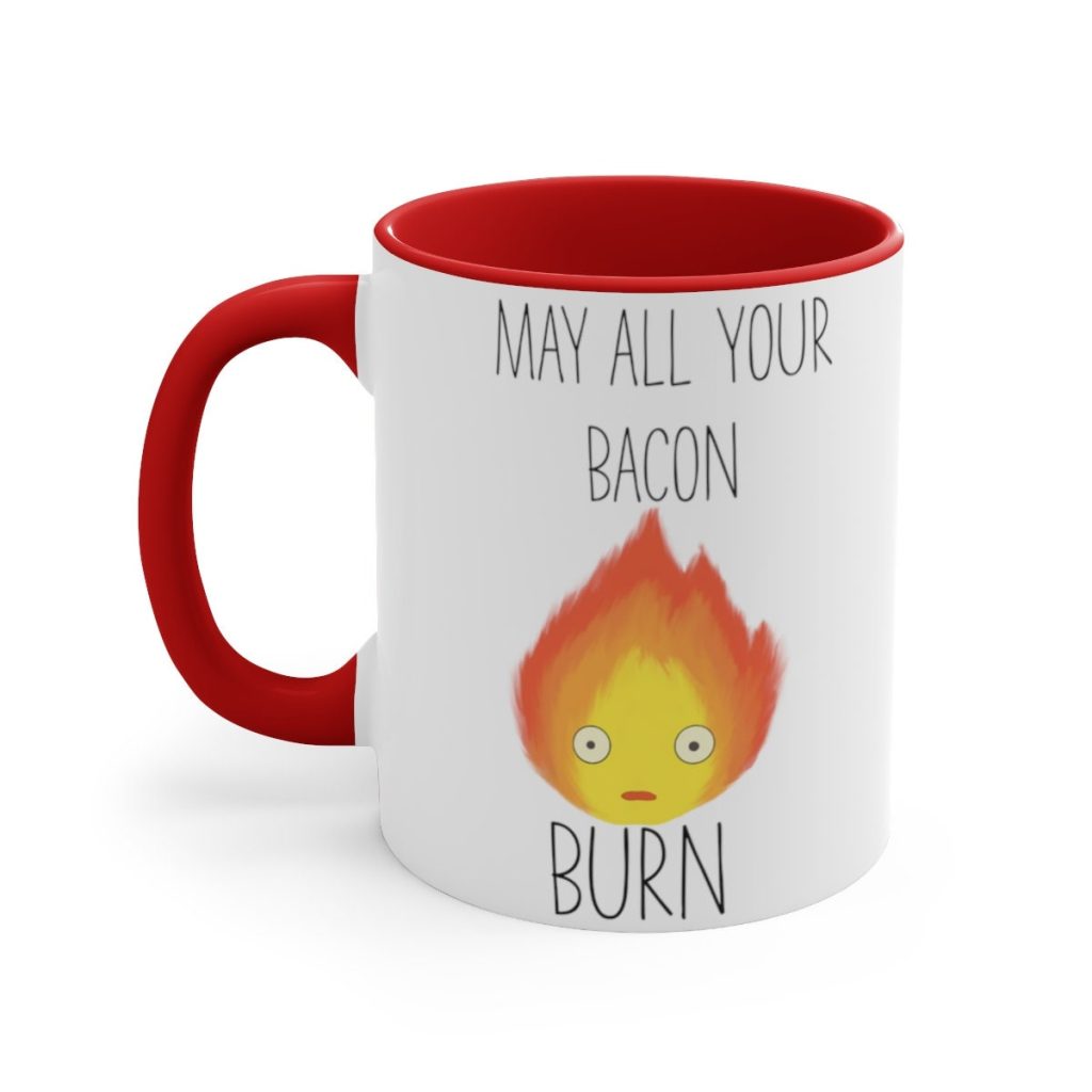Studio Ghibli May All Your Bacon Burn! Howl’s Moving Castle Mug - Image 4