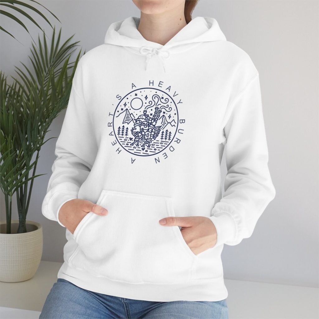 Howl's Moving Castle Inspired A Heart's A Heavy Burden Hoodie - Image 2