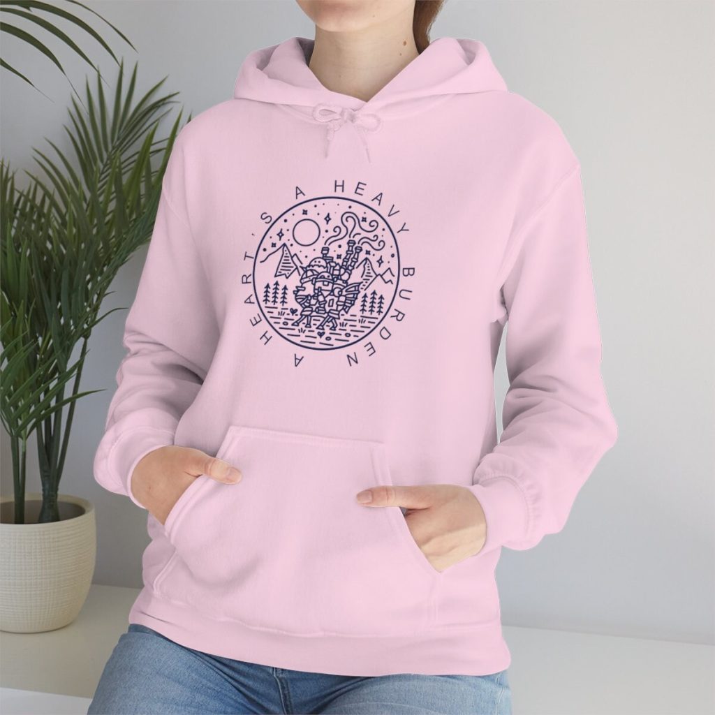 Howl's Moving Castle Inspired A Heart's A Heavy Burden Hoodie - Image 6