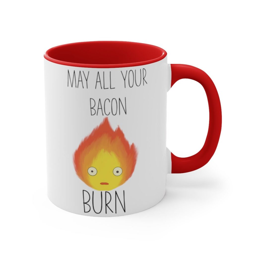 Studio Ghibli May All Your Bacon Burn! Howl’s Moving Castle Mug - Image 2