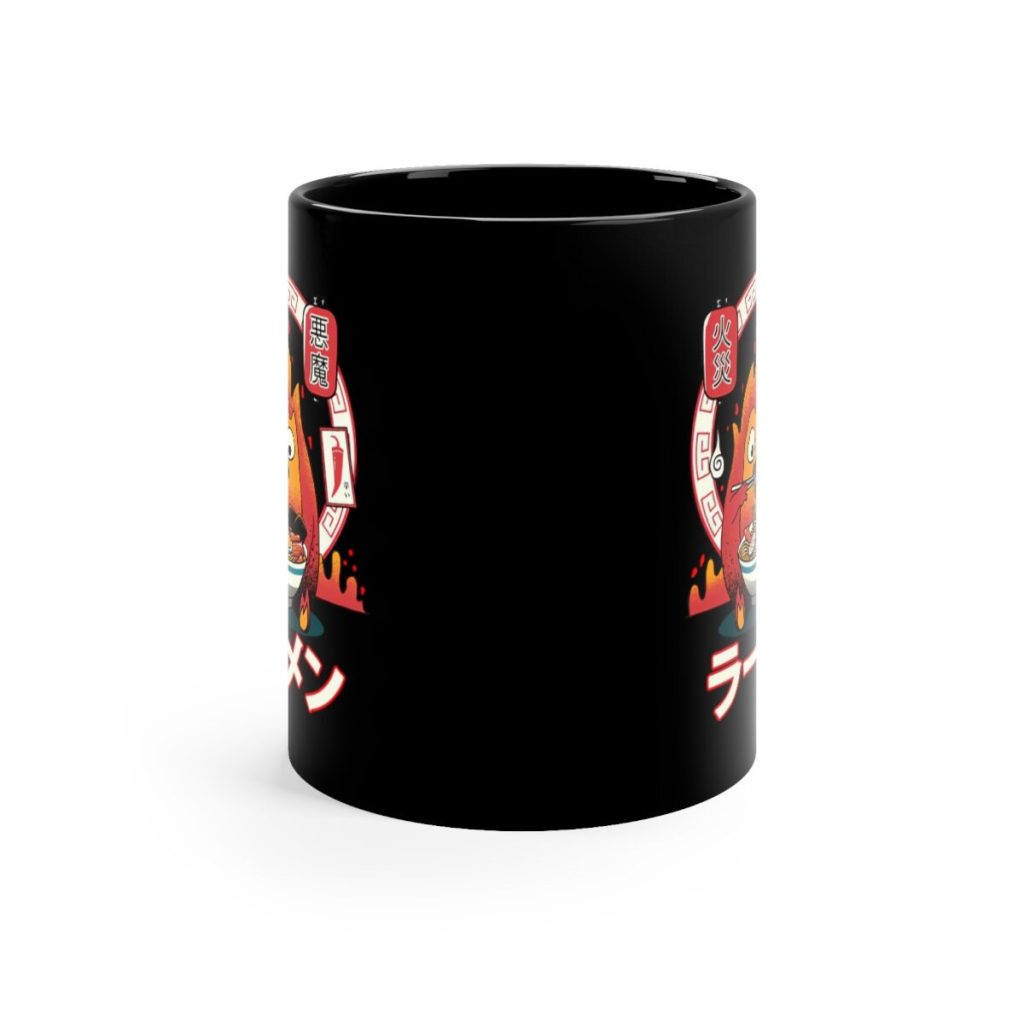 Calcifer Ramen Howl's Moving Castle Mug - Image 3