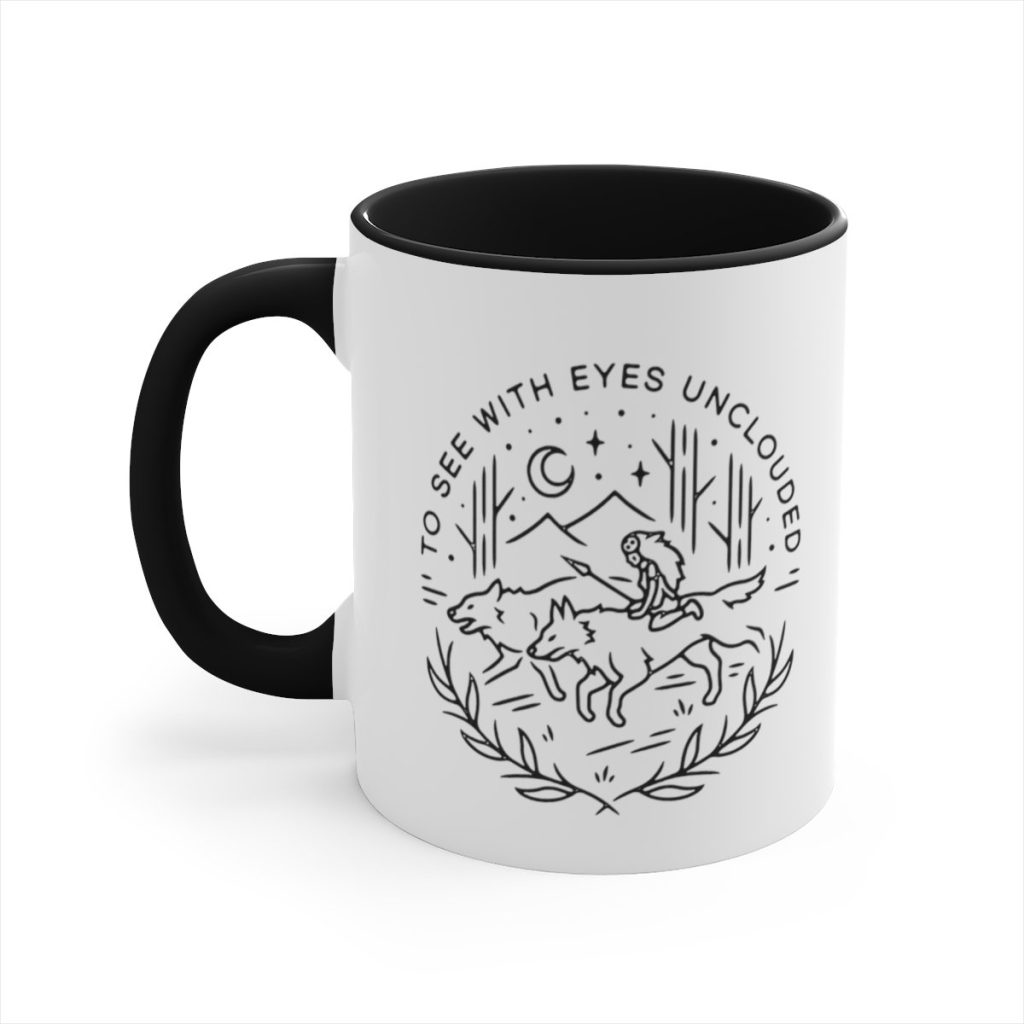 Princess Mononoke "To See With Eyes Unclouded" Mug - Image 4
