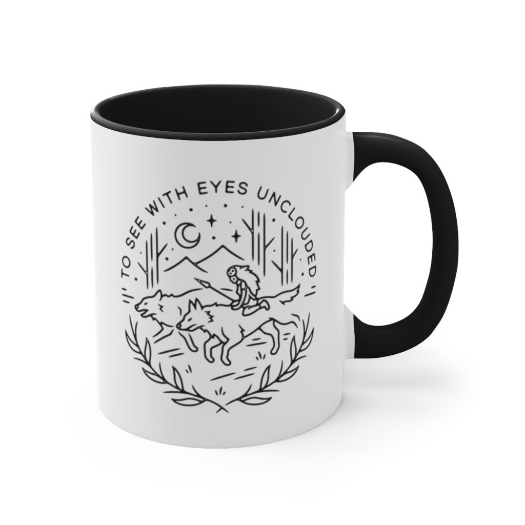 Princess Mononoke "To See With Eyes Unclouded" Mug - Image 2