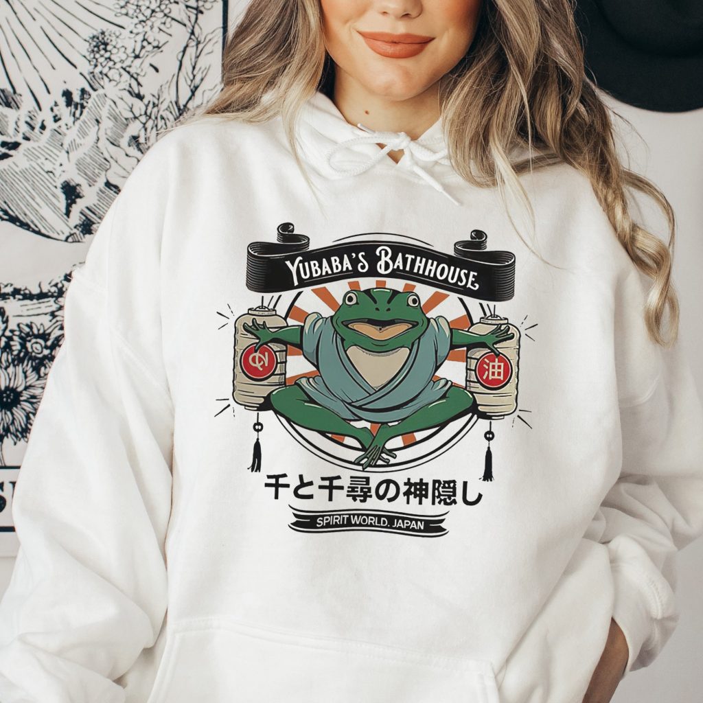 Spirited Away Inspired Yubaba's Bathhouse Hoodie