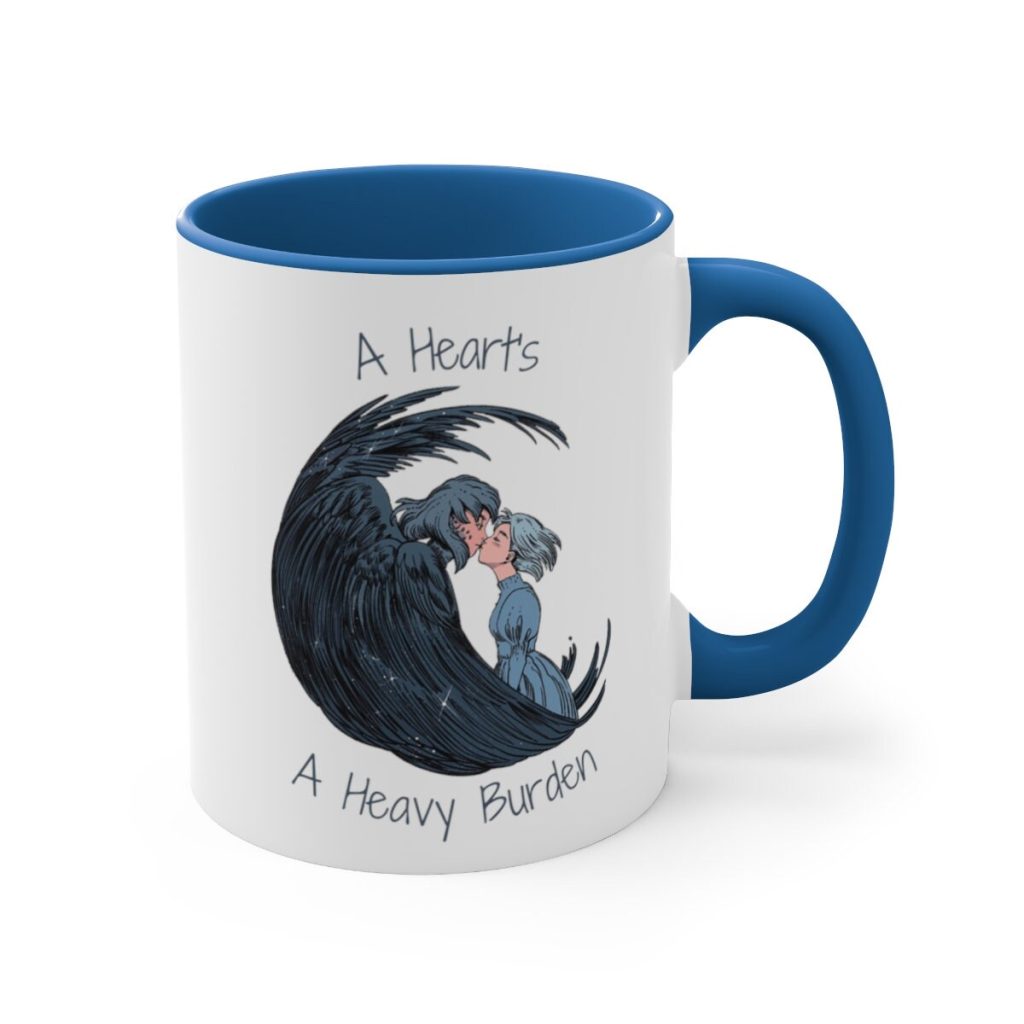 Studio Ghibli Howl's Moving Castle "A Heart's A Heavy Burden" Mug - Image 2