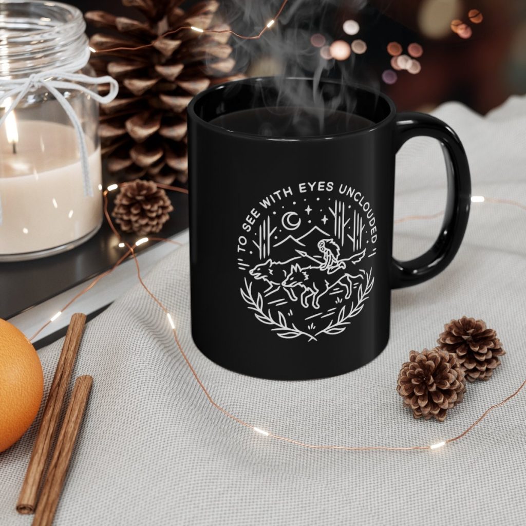 Princess Mononoke Quote Mug - Image 3