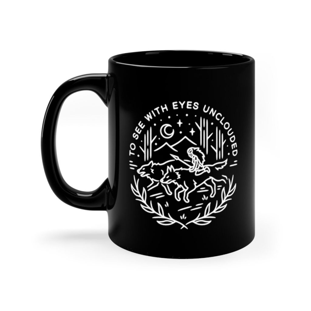 Princess Mononoke Quote Mug - Image 6