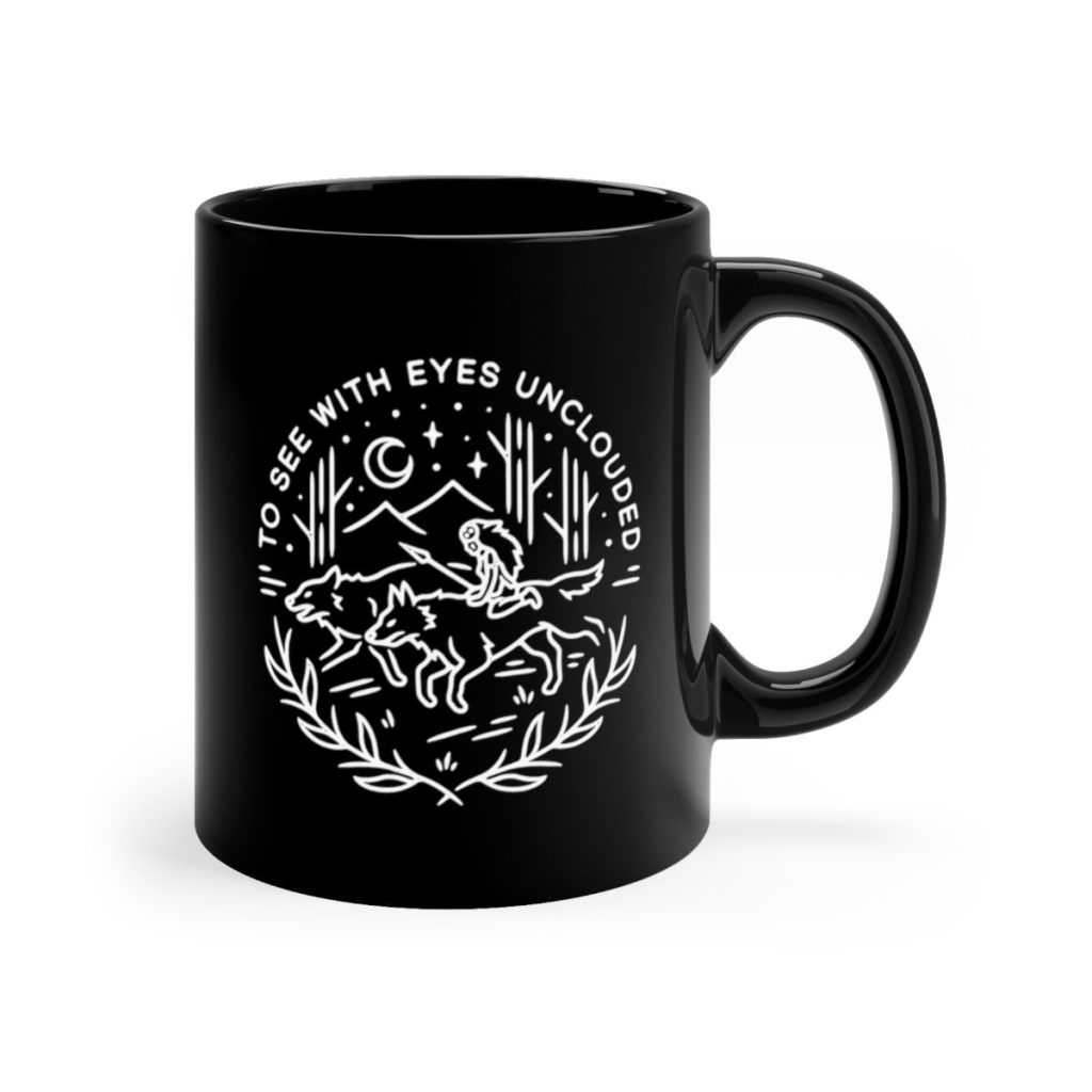 Princess Mononoke Quote Mug - Image 4
