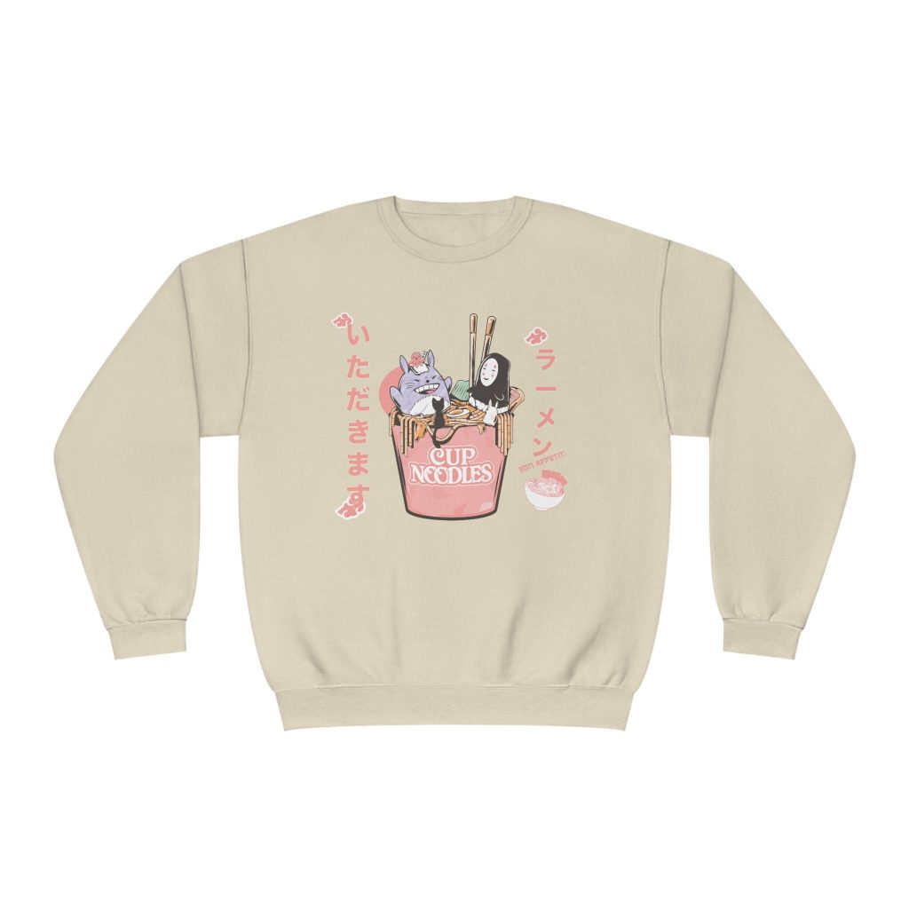 Studio Ghibli Inspired Cup of Noodles Unisex Sweatshirt - Image 8