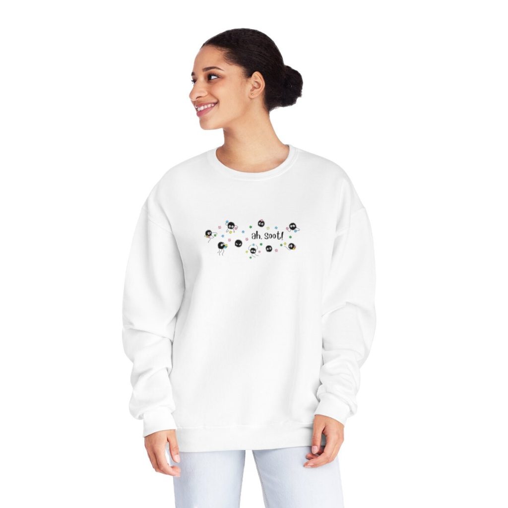 Studio Ghibli Spirited Away Inspired Ah, Soot! Sweatshirt - Image 6