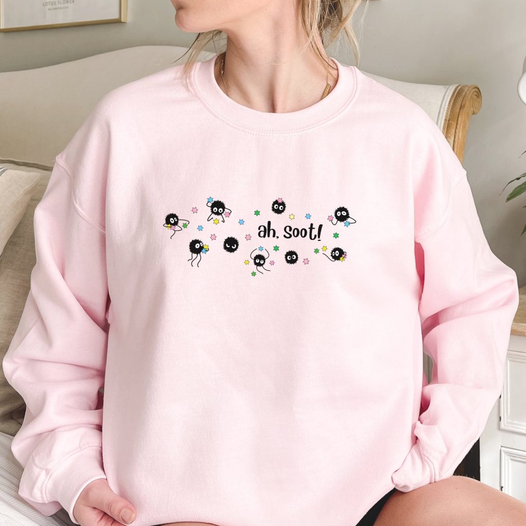 Studio Ghibli Spirited Away Inspired Ah, Soot! Sweatshirt