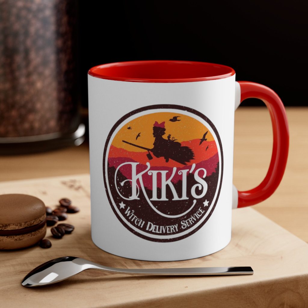 Kiki's Delivery Service Inspired Kiki Studio Ghibli Mug - Image 5