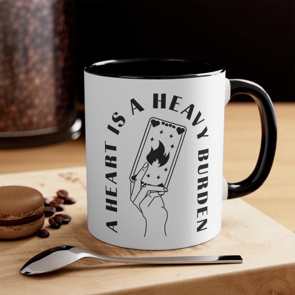 Howl's Moving Castle A Heart Is A Heavy Burden Mug