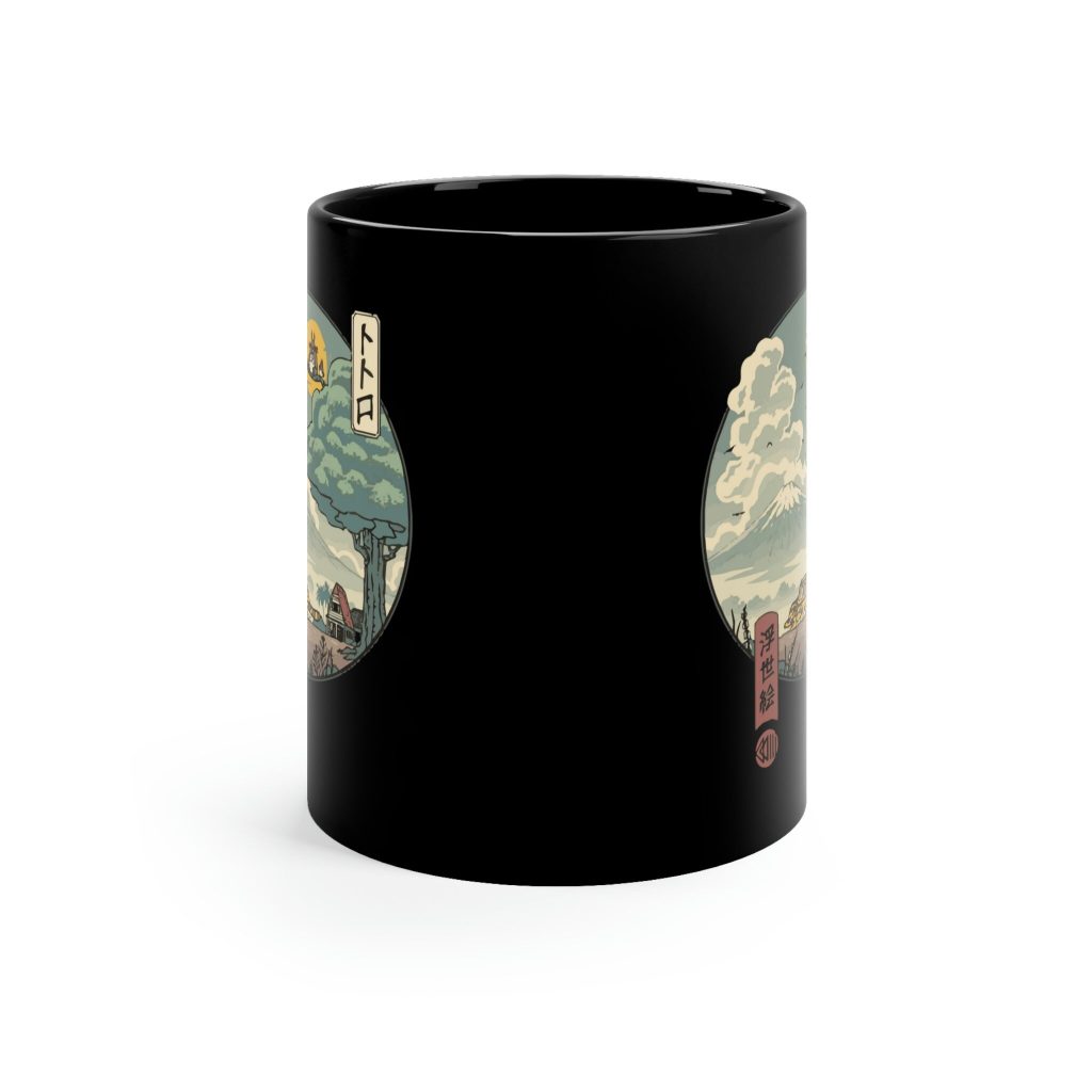 Totoro Black Mug - Image 3
