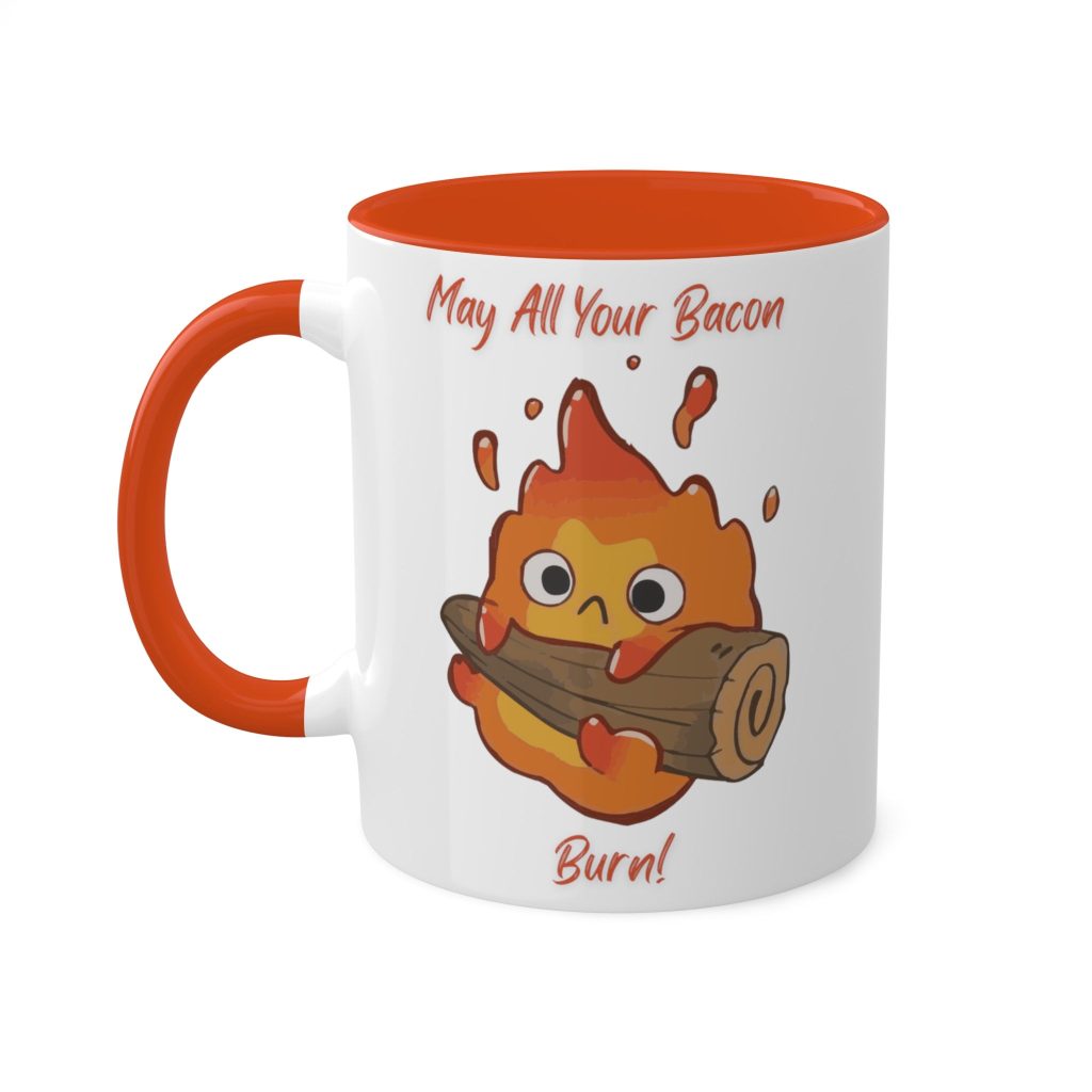 Howl's Moving Castle Inspired Calcifer Studio Ghibli Mug - Image 2