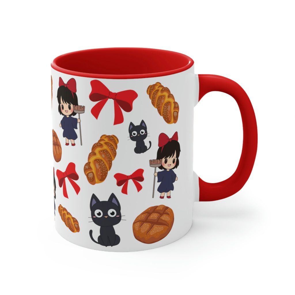 Kiki's Delivery Service Kiki & Jiji Studio Ghibli Mug - Image 2