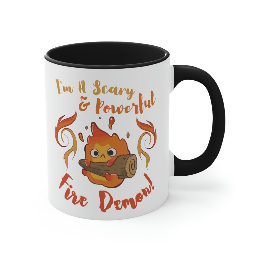 Calcifer Scary & Powerful Fire Mug - Image 6