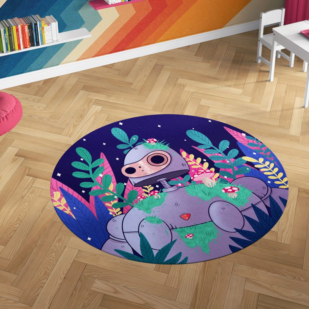 Studio Ghibli Laputa: Castle In The Sky Round Rug - Image 2