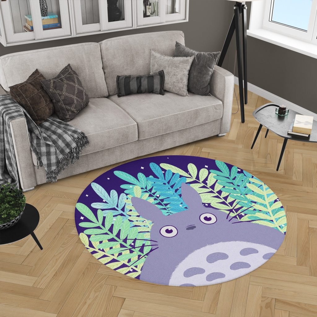 Totoro Studio Ghibli Round Rug - Image 4