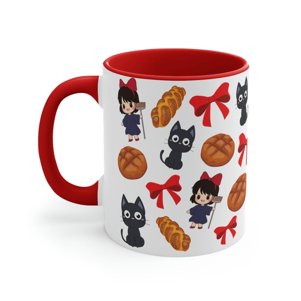 Kiki's Delivery Service Kiki & Jiji Studio Ghibli Mug - Image 4