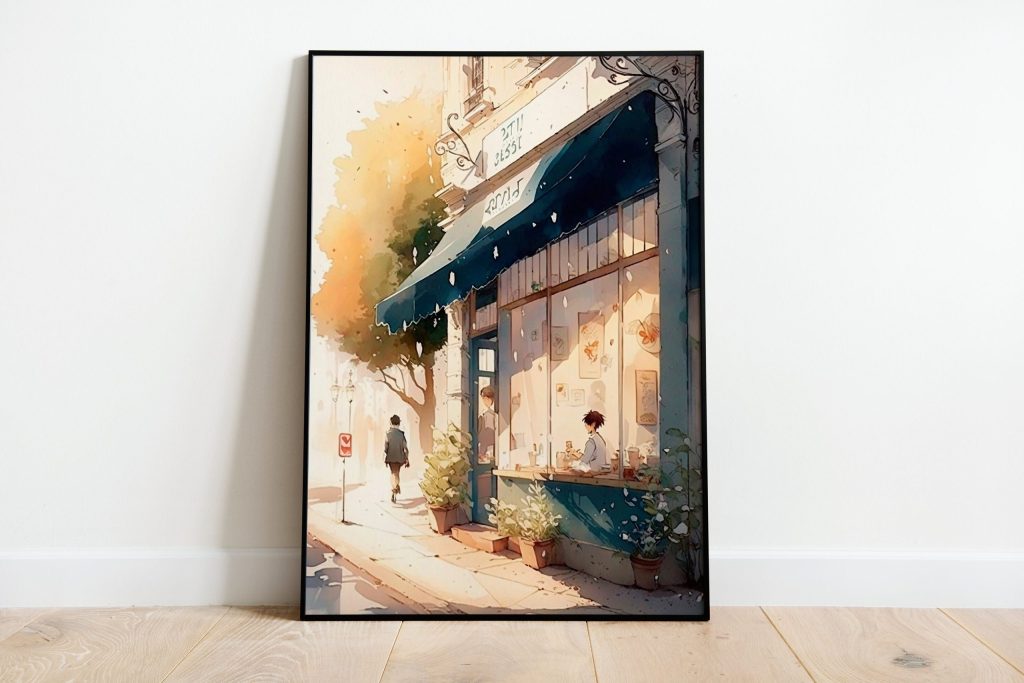 Studio Ghibli Corner Japan Anime Wall Art