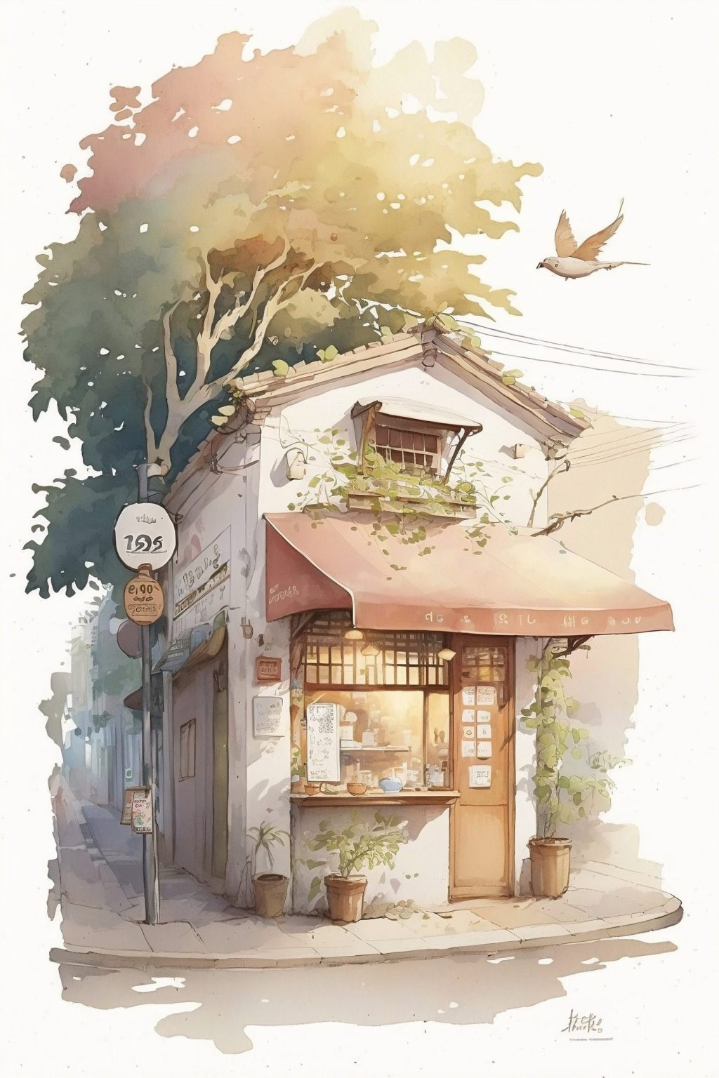 Studio Ghibli House Japan Wall Art - Image 2